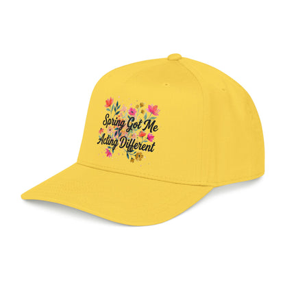 "Spring Got Me Acting Different" — Baseball Cap