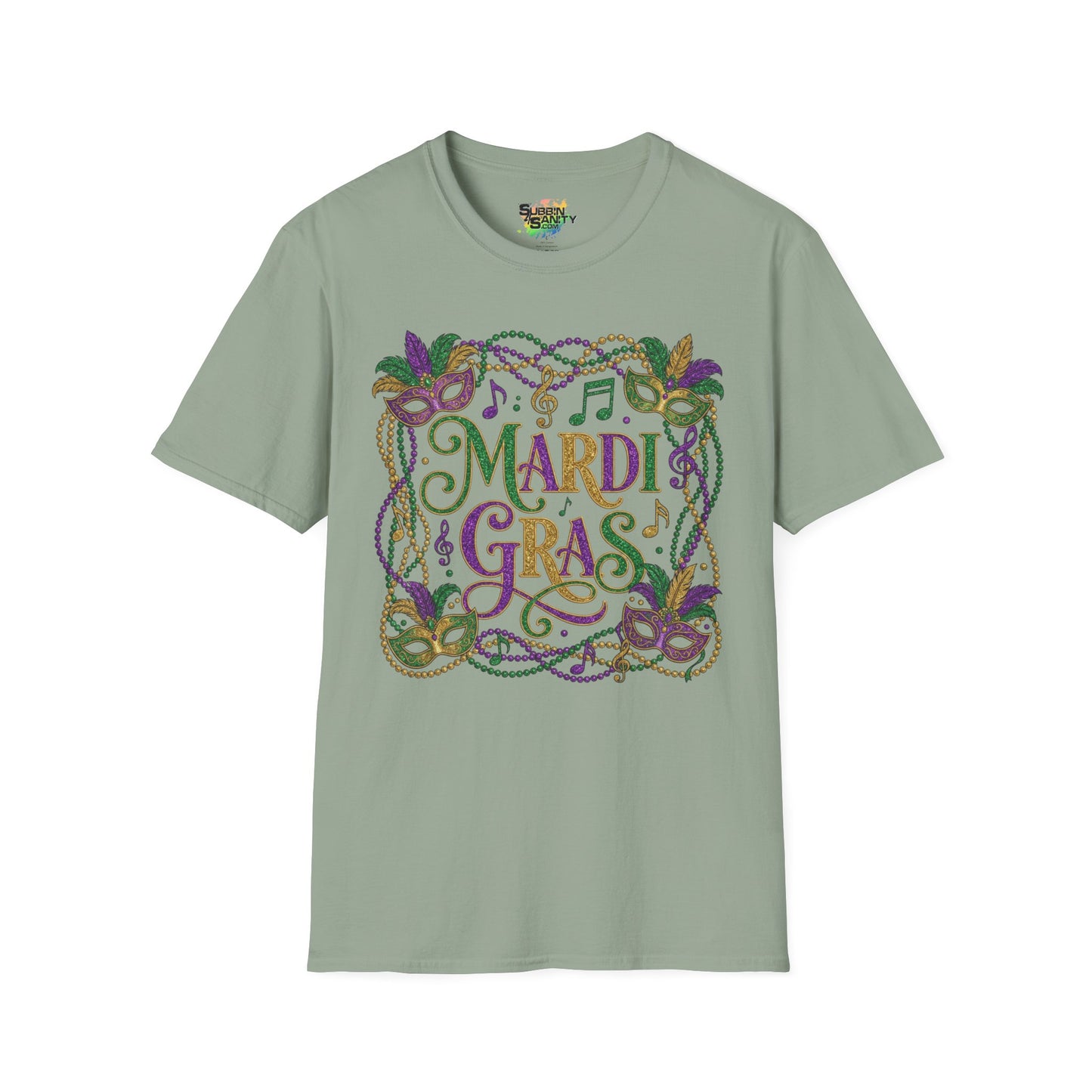 "Mardi Gras" | Unisex Softstyle T-Shirt