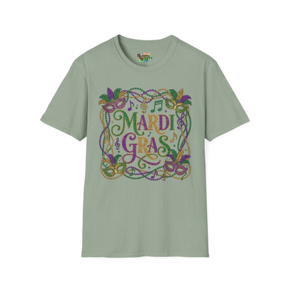 "Mardi Gras" | Unisex Softstyle T-Shirt
