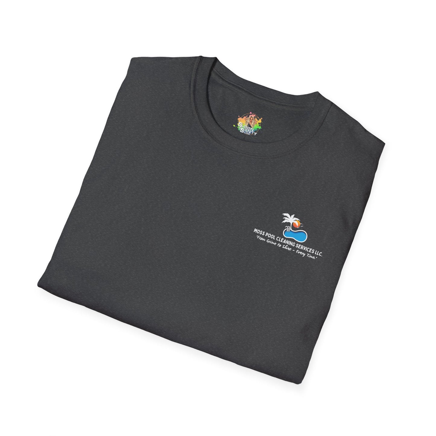 Custom Front & Back Graphic T-Shirt | Personalized Logo Or Design Tee by Subbin4Sanity