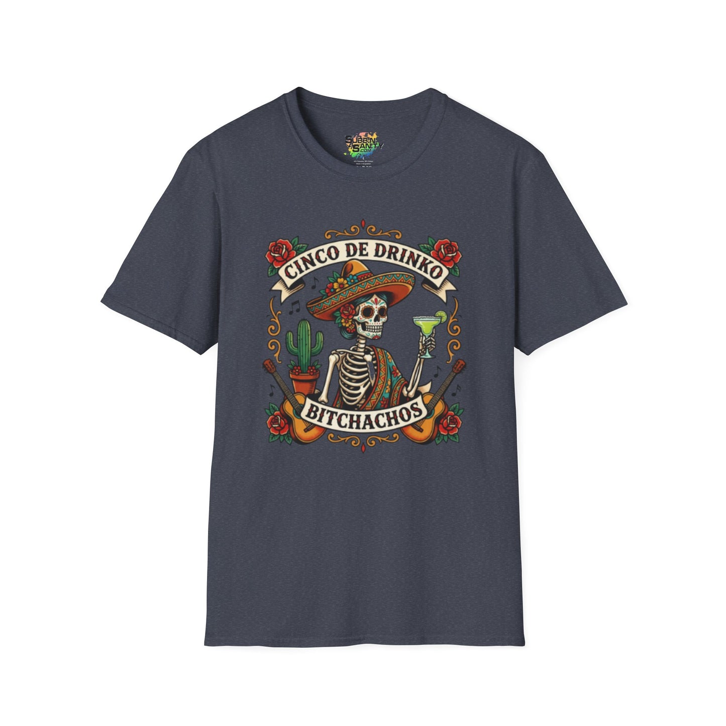 "Cinco De Drinko" | Unisex Softstyle T-Shirt