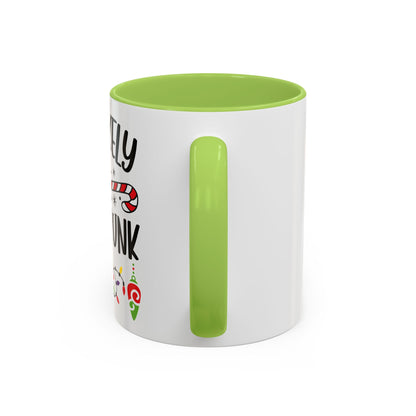 Christmas Coffee Mug, 11oz, "To get drunk"