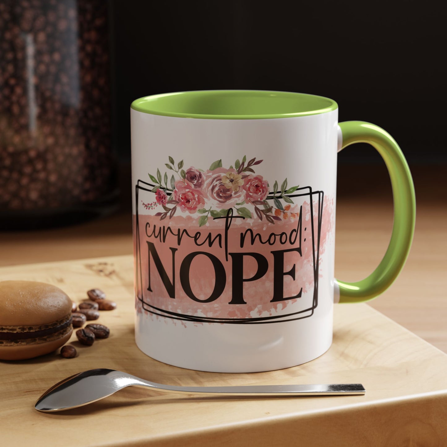 Coffee Mug, 11oz, "Current Mood NOPE"