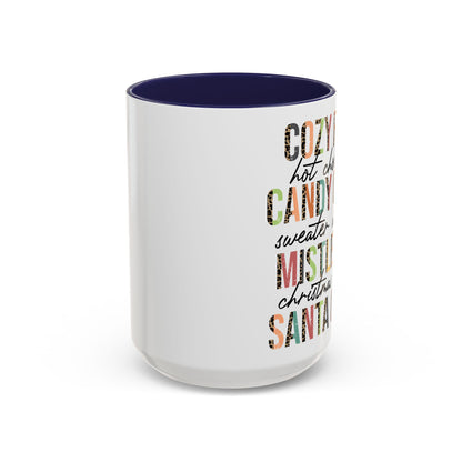 Christmas Coffee Mug, 11oz, Sweater Weather Quote -
