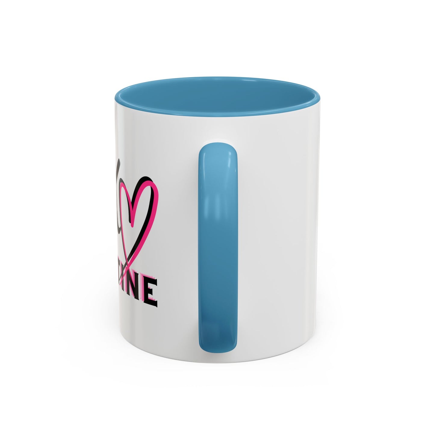XOXO Valentine Accent Coffee Mug — 11oz & 15oz
