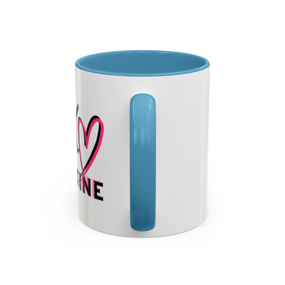 XOXO Valentine Accent Coffee Mug — 11oz & 15oz