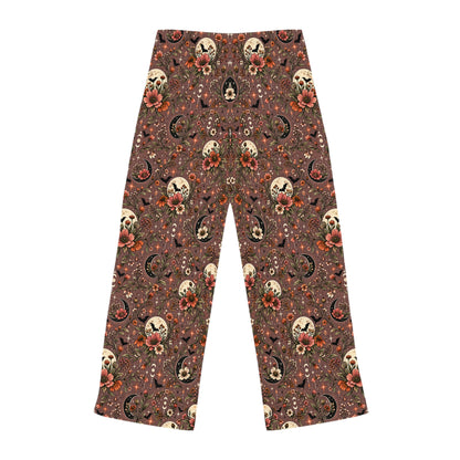 Midnight Wildflowers Pajama Pants | Boho Halloween Sleepwear by Subbin4Sanity