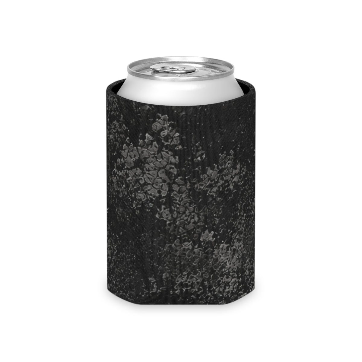 Dead & Unbothered Foam Grip Koozie | Gothic Skeleton Can Cooler by Subbin4Sanity