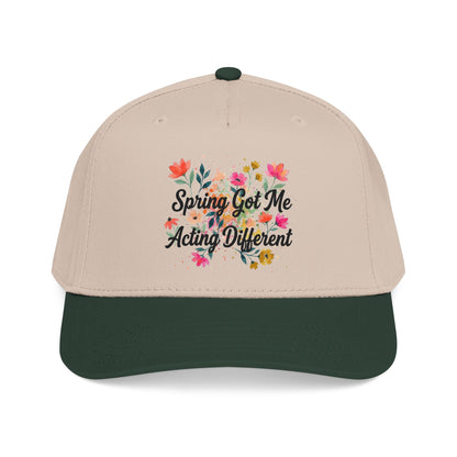 "Spring Got Me Acting Different" — Baseball Cap