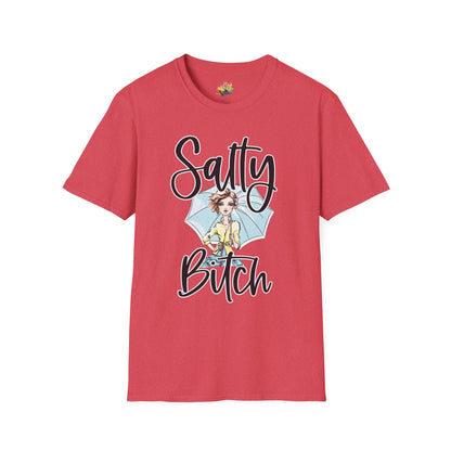 Salty Bitch Graphic T-Shirt | Funny Bold Attitude Tee by Subbin4Sanity