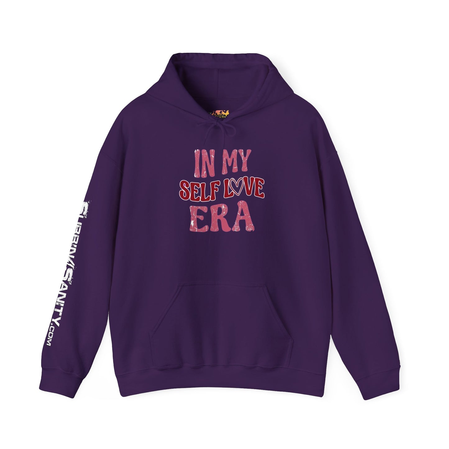 "In My Self Love Era" Valentines Hoodie – Cute Graphic Pullover | Unisex Cozy Valentine’s Day Hoodie