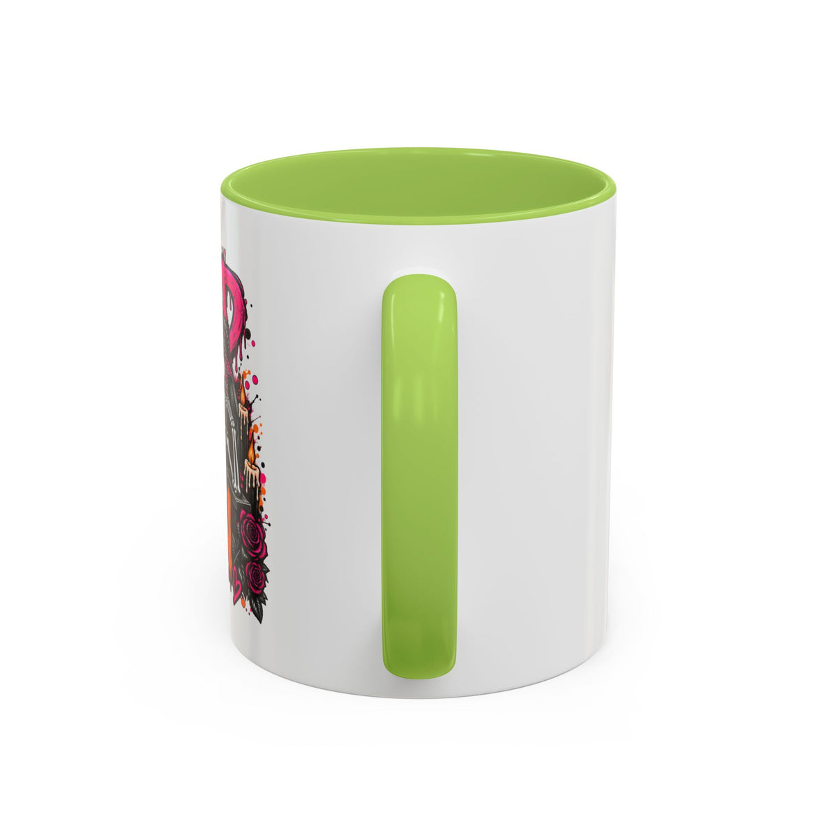 Too Dead To Give A Damn Coffee Mug | Sarcastic Gothic Ceramic Mug by Subbin4Sanity