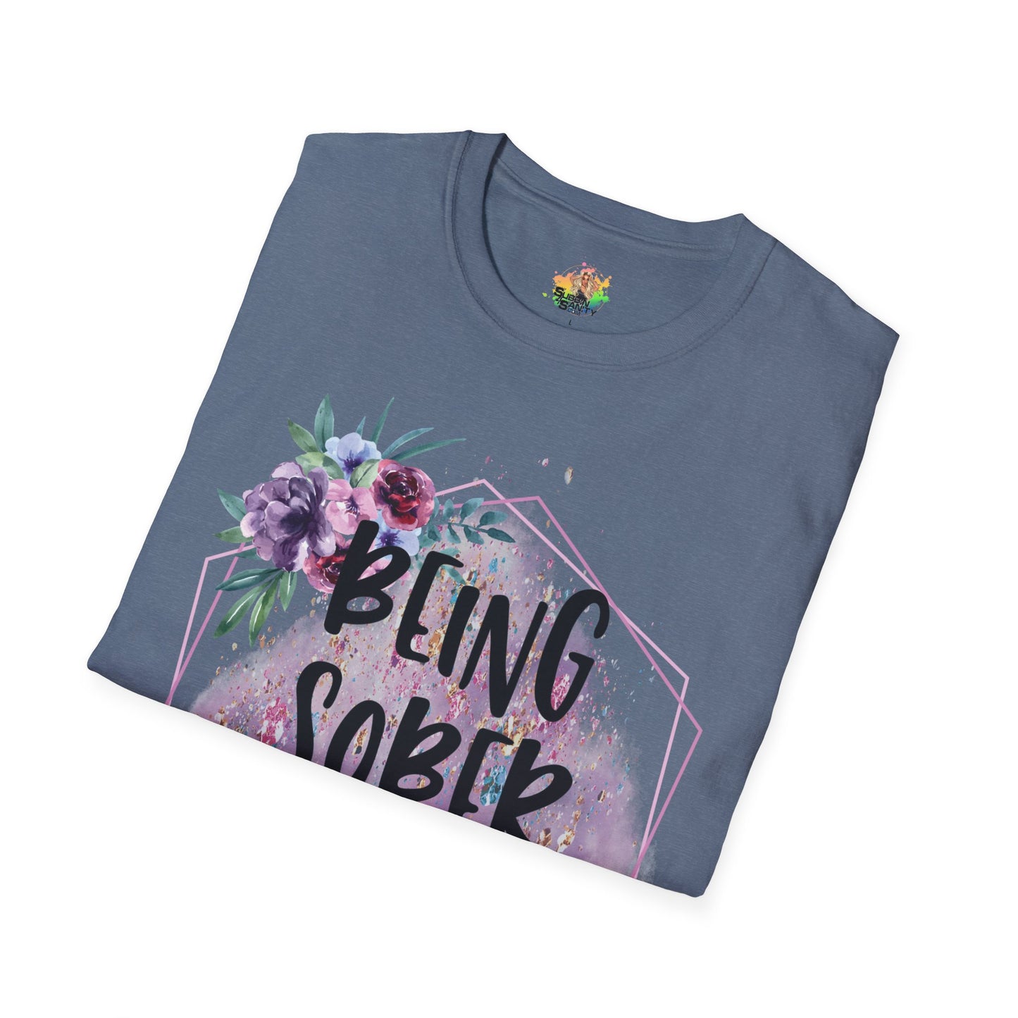 Being Sober Sucks Graphic T-Shirt | Funny Dark Humor Statement Tee by Subbin4Sanity