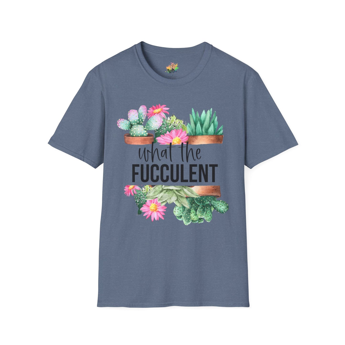 What The Fucculent Graphic T-Shirt | Funny Plant Pun Tee by Subbin4Sanity