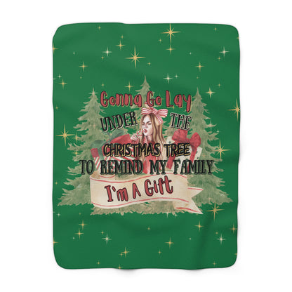 Christmas Sherpa Fleece Blanket