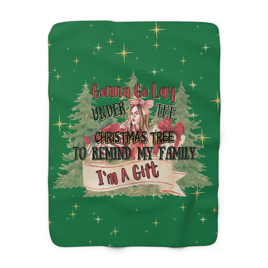Christmas Sherpa Fleece Blanket