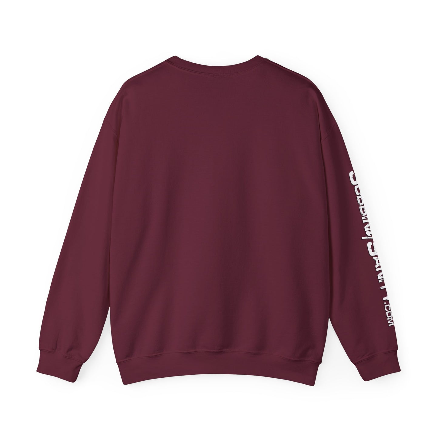 Cozy Fires & Candy Canes Christmas Sweatshirt | Festive Holiday Word Crewneck by Subbin4Sanity