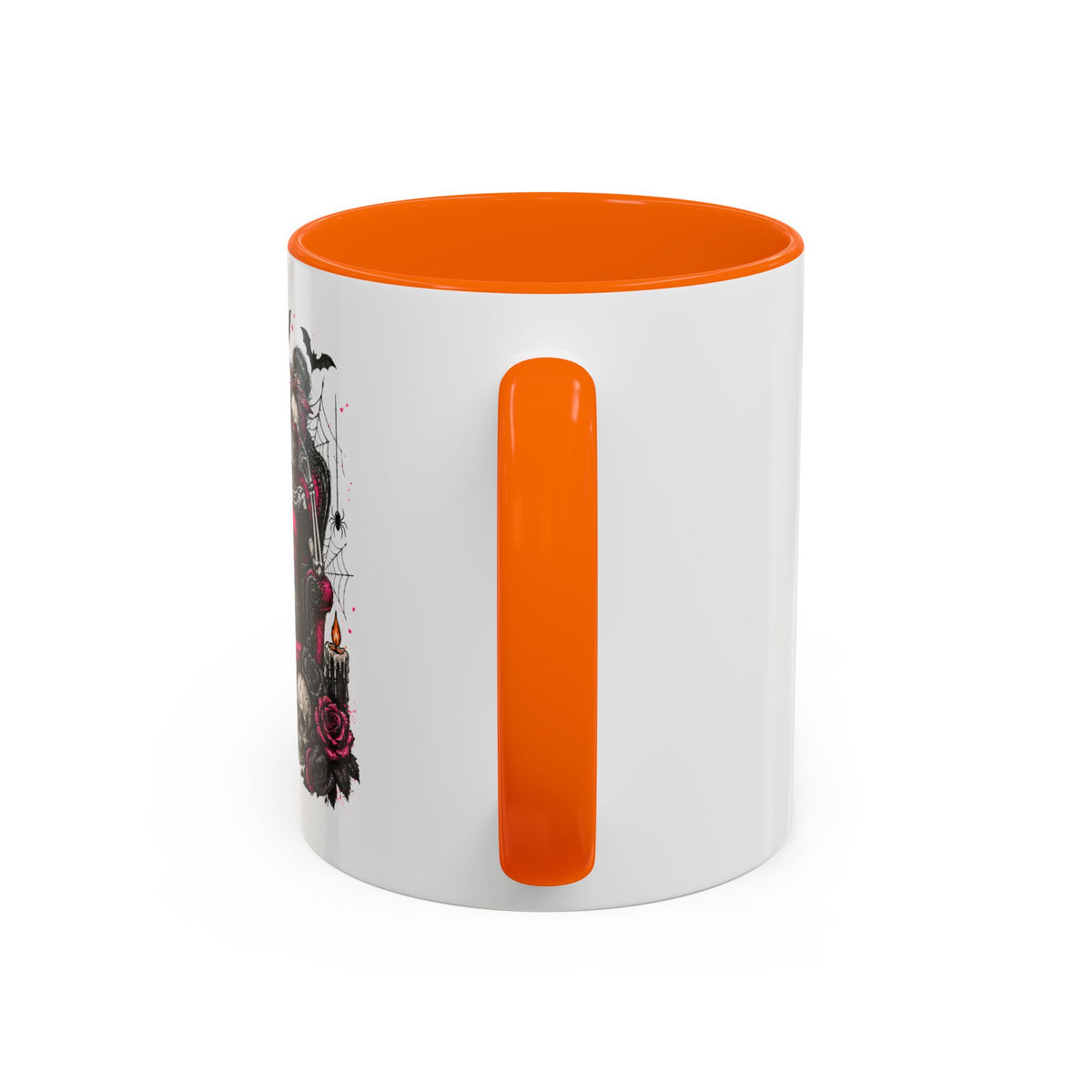If Karma Needs Help Call Me Coffee Mug | Sarcastic Gothic Ceramic Mug by Subbin4Sanity