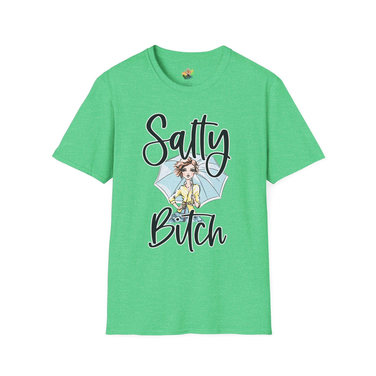 Salty Bitch Graphic T-Shirt | Funny Bold Attitude Tee by Subbin4Sanity