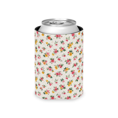 Wildflower Sprinkle Pattern – Splatter Bloom Collection — Lightweight Foam Grip Lined Koozie