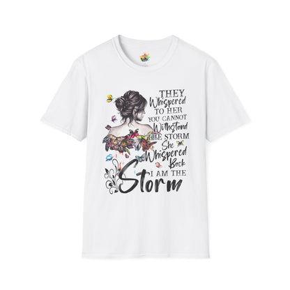 I Am The Storm Graphic T-Shirt | Empowering Women’s Statement Tee by Subbin4Sanity