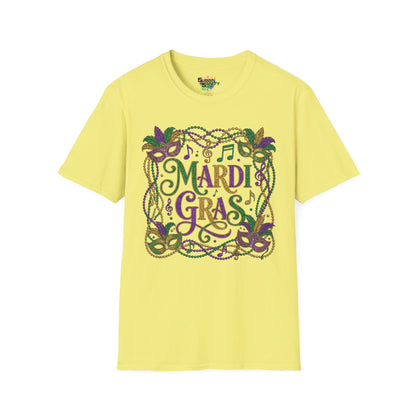 "Mardi Gras" | Unisex Softstyle T-Shirt