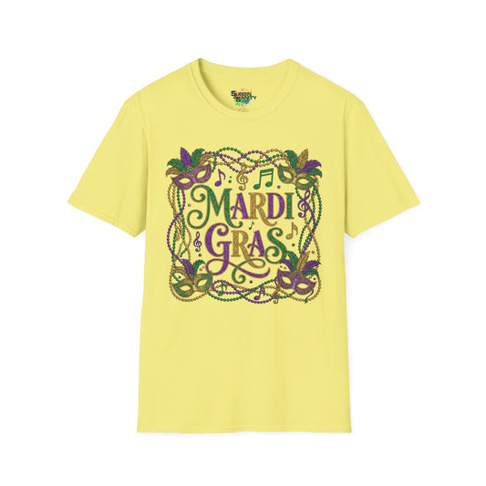 "Mardi Gras" | Unisex Softstyle T-Shirt