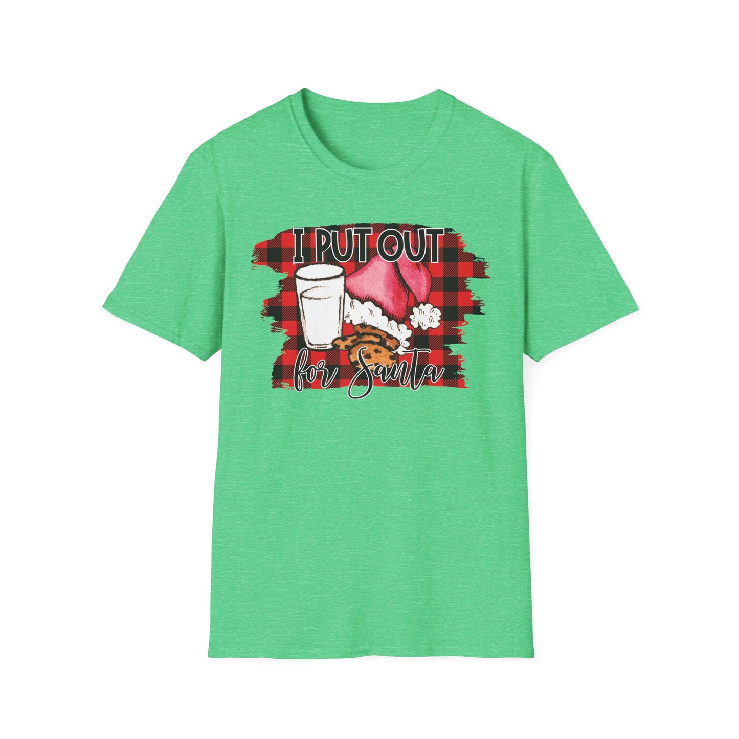 I Put Out For Santa Graphic T-Shirt | Funny Naughty Christmas Tee by Subbin4Sanity