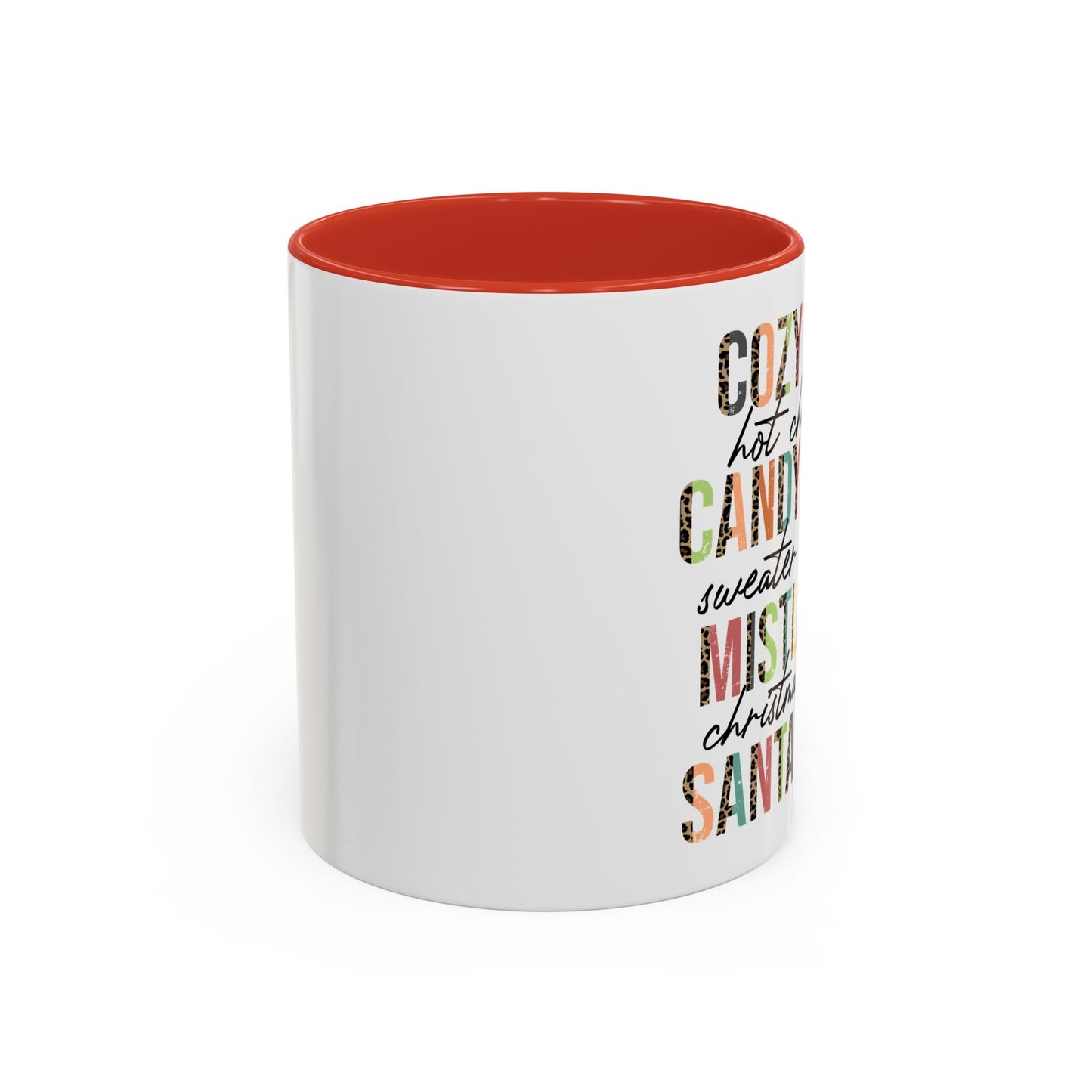 Christmas Coffee Mug, 11oz, Sweater Weather Quote -