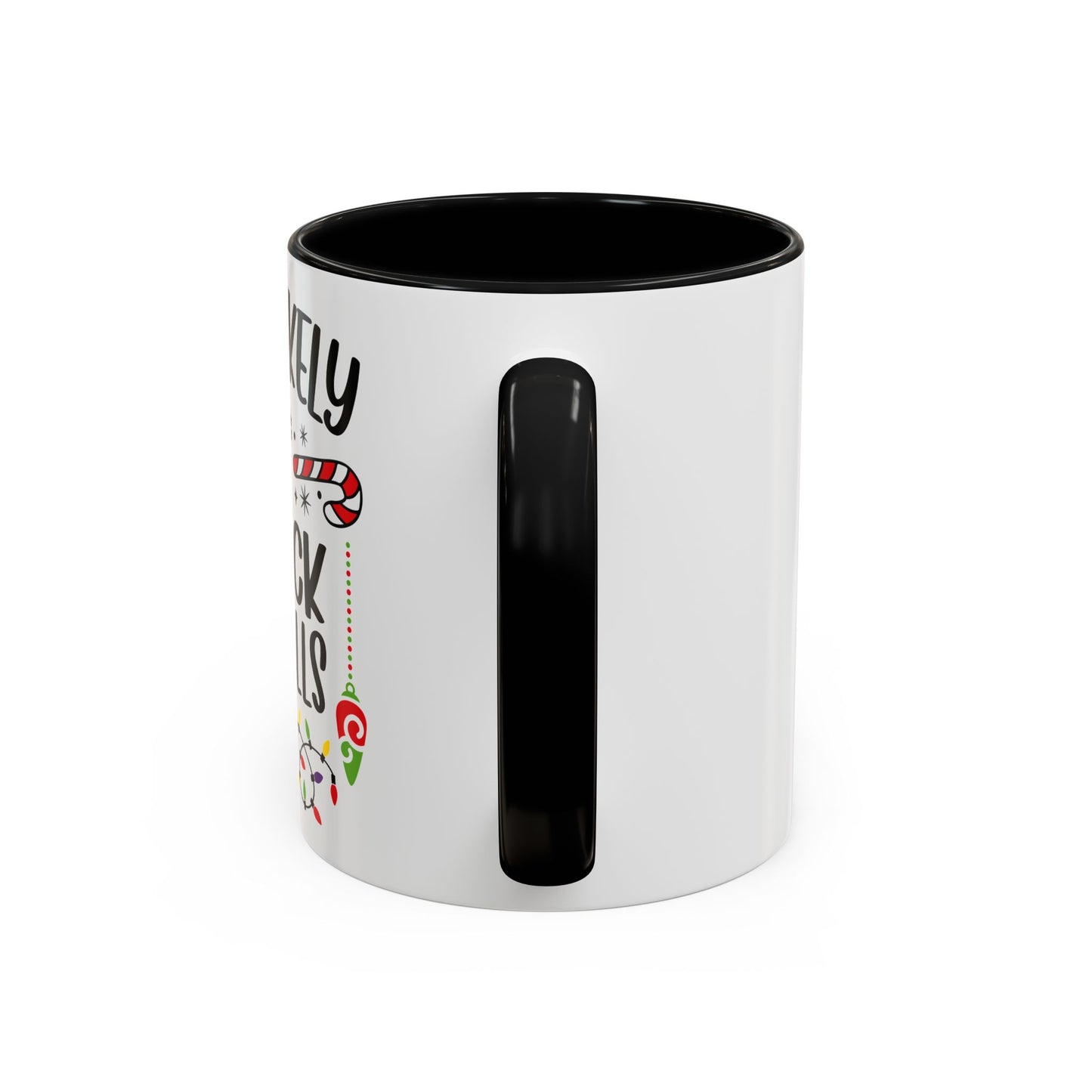 Christmas Coffee Mug, 11oz, "Most likely to deck the halls"