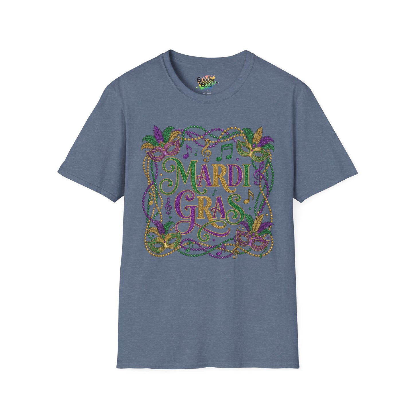 "Mardi Gras" | Unisex Softstyle T-Shirt