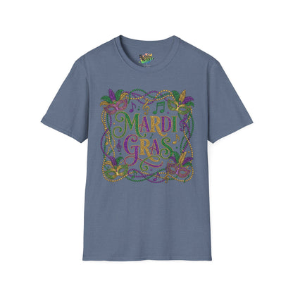 "Mardi Gras" | Unisex Softstyle T-Shirt