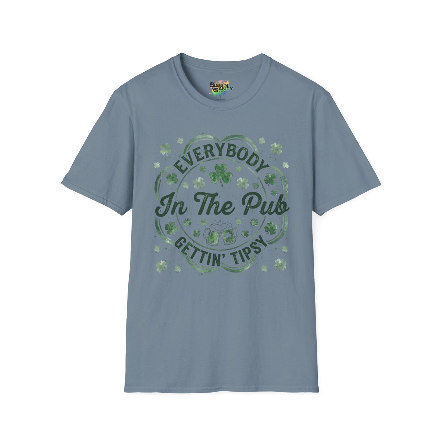 "Everybody In The Pub Gettin' Tipsy" | Unisex Softstyle T-Shirt
