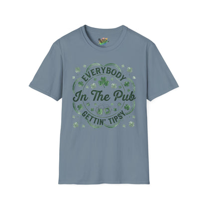 "Everybody In The Pub Gettin' Tipsy" | Unisex Softstyle T-Shirt