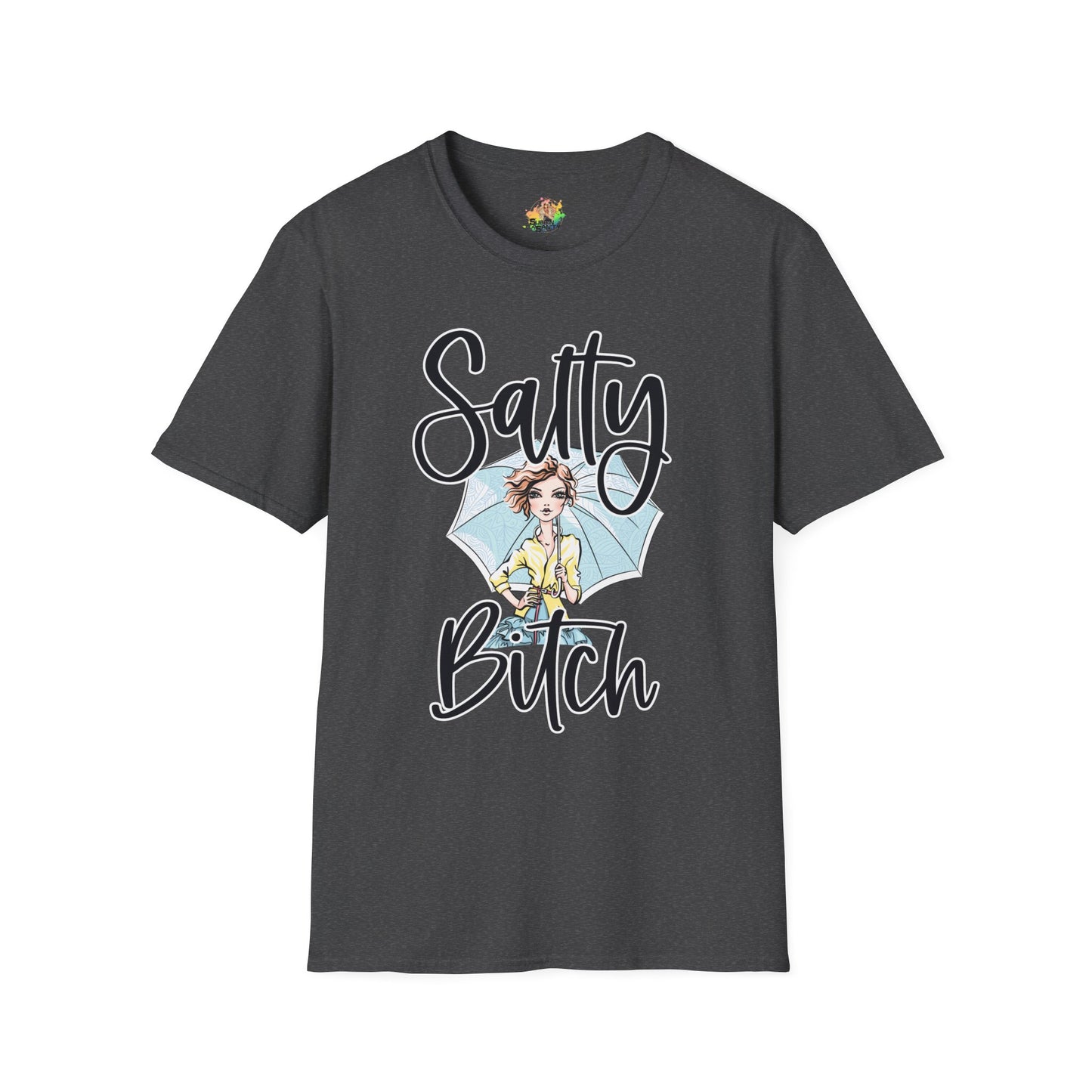 Salty Bitch Graphic T-Shirt | Funny Bold Attitude Tee by Subbin4Sanity