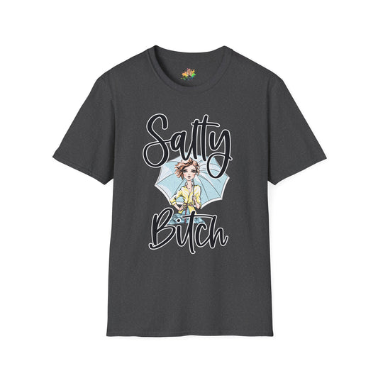 Salty Bitch Graphic T-Shirt | Funny Bold Attitude Tee by Subbin4Sanity