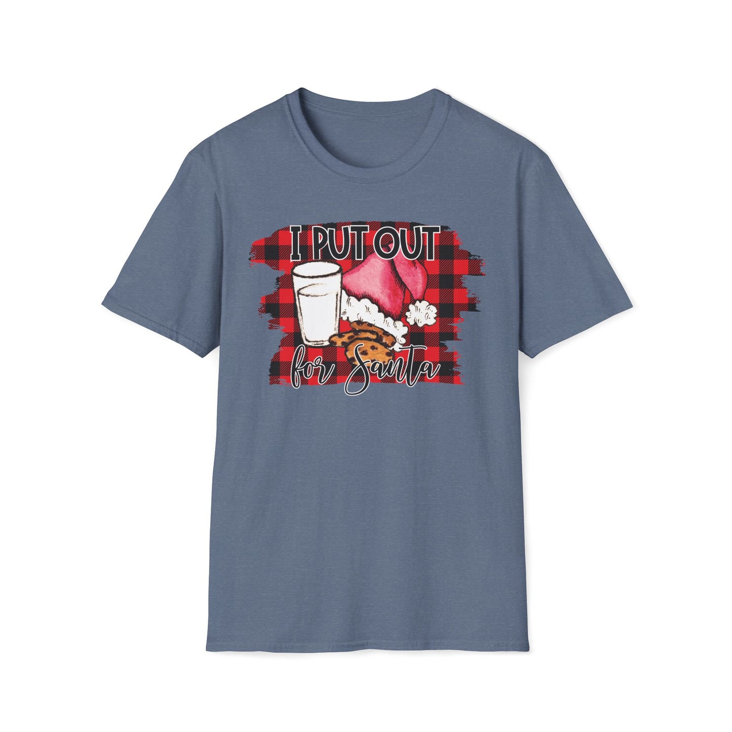 I Put Out For Santa Graphic T-Shirt | Funny Naughty Christmas Tee by Subbin4Sanity