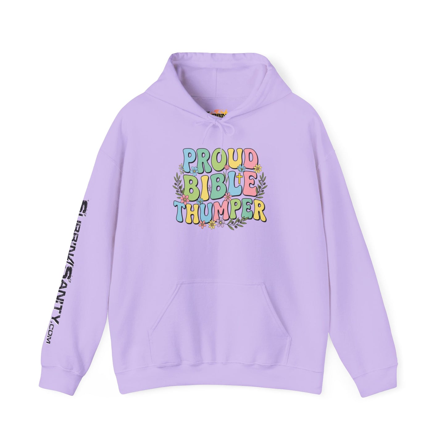 Proud Bible Thumper Multicolor Spring Easter Faith Hoodie