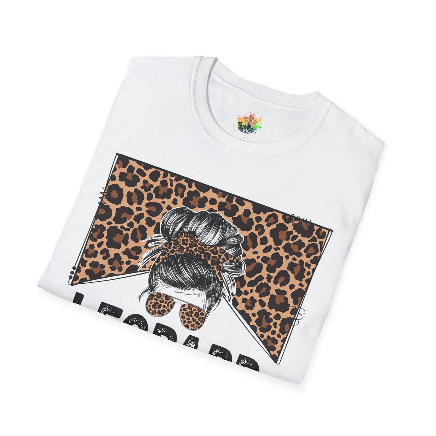 Leopard Junkie Graphic T-Shirt | Retro Bad Girl Statement Tee by Subbin4Sanity