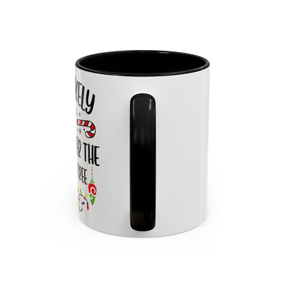 Christmas Coffee Mug, 11oz, "To peak under the Christmas Tree"