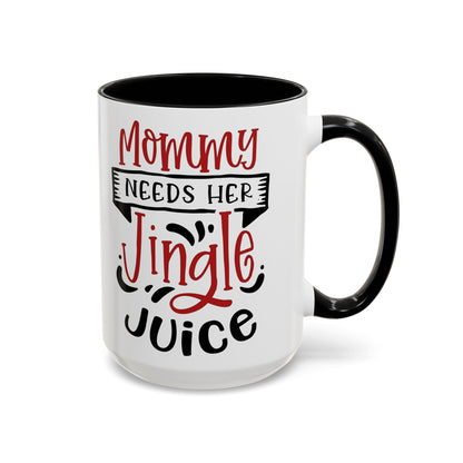 Christmas Coffee Mug, 11oz, "Jingle Juice"