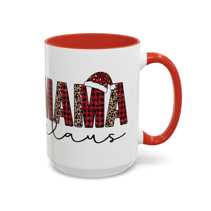 Christmas Coffee Mug, 11oz, "Mama Claus"
