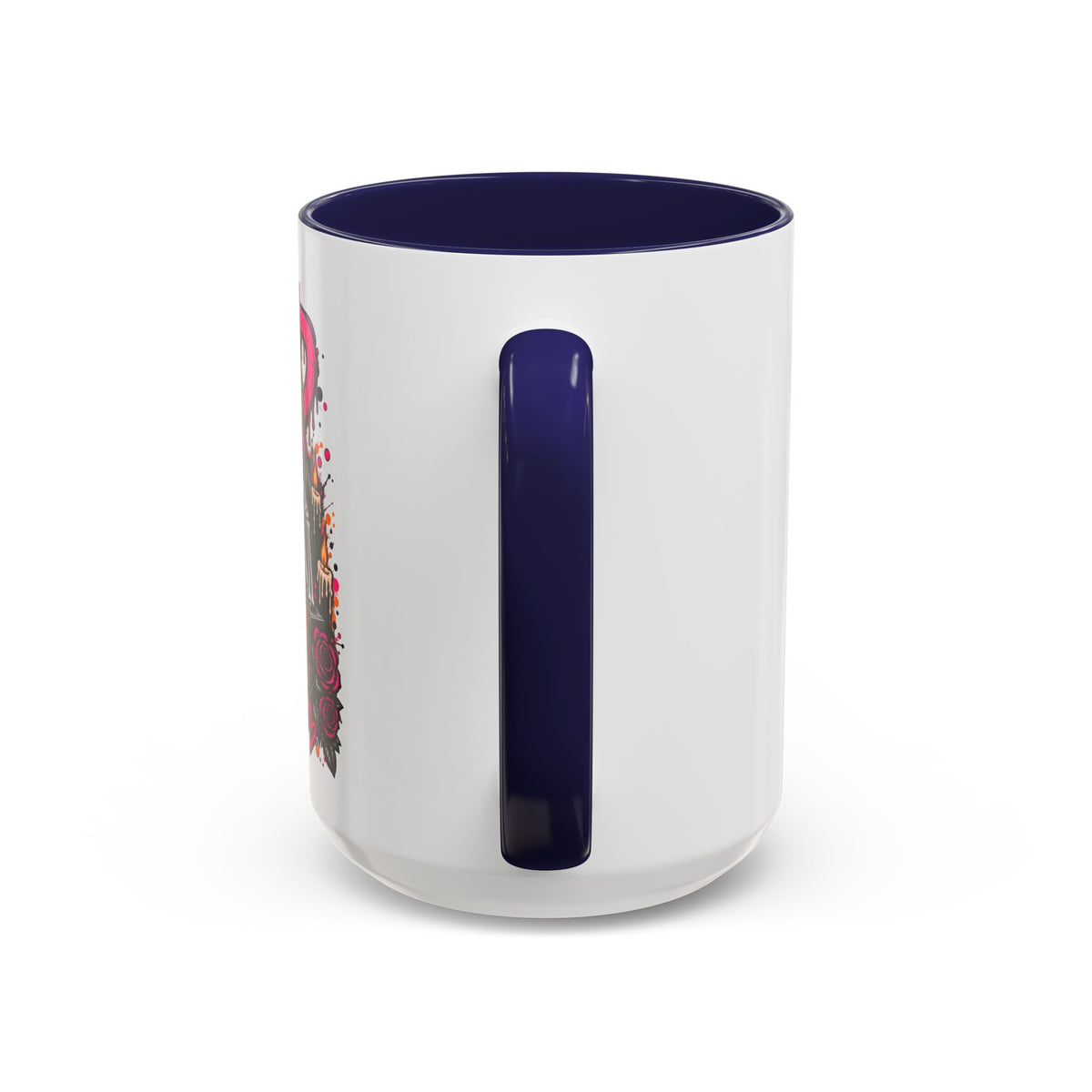 Too Dead To Give A Damn Coffee Mug | Sarcastic Gothic Ceramic Mug by Subbin4Sanity
