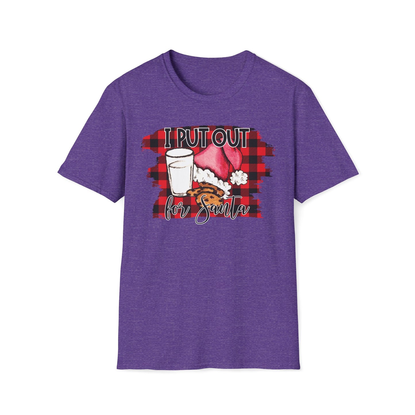 I Put Out For Santa Graphic T-Shirt | Funny Naughty Christmas Tee by Subbin4Sanity