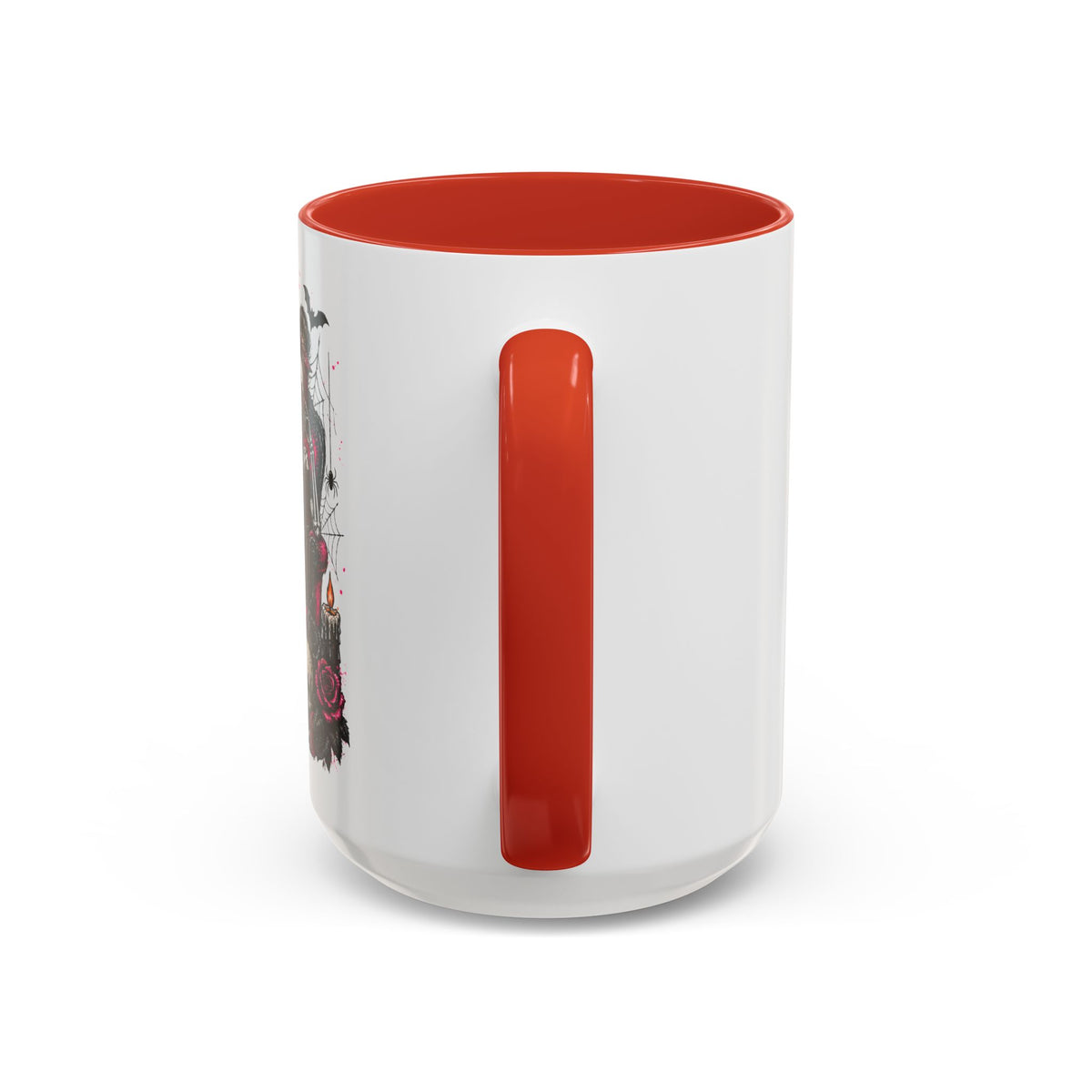 If Karma Needs Help Call Me Coffee Mug | Sarcastic Gothic Ceramic Mug by Subbin4Sanity