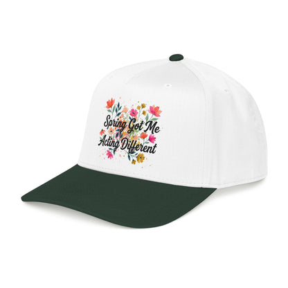 "Spring Got Me Acting Different" — Baseball Cap