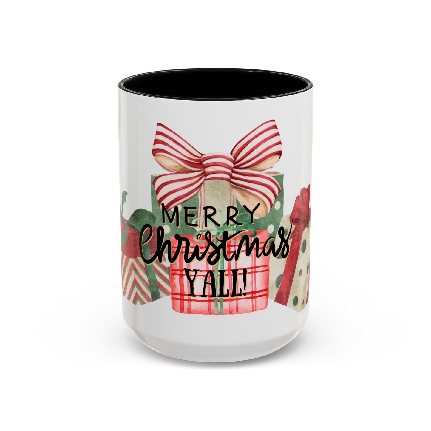 Christmas Coffee Mug, "Merry Christmas Yall", 11oz