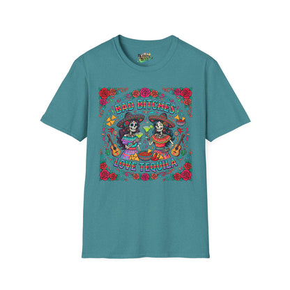 "Bad Bitches Love Tequila" | Unisex Softstyle T-Shirt