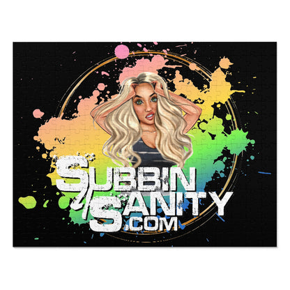 Customizable Jigsaw Puzzle with Tin Box | Personalized Logo, Photo, or Artwork Puzzle by Subbin4Sanity