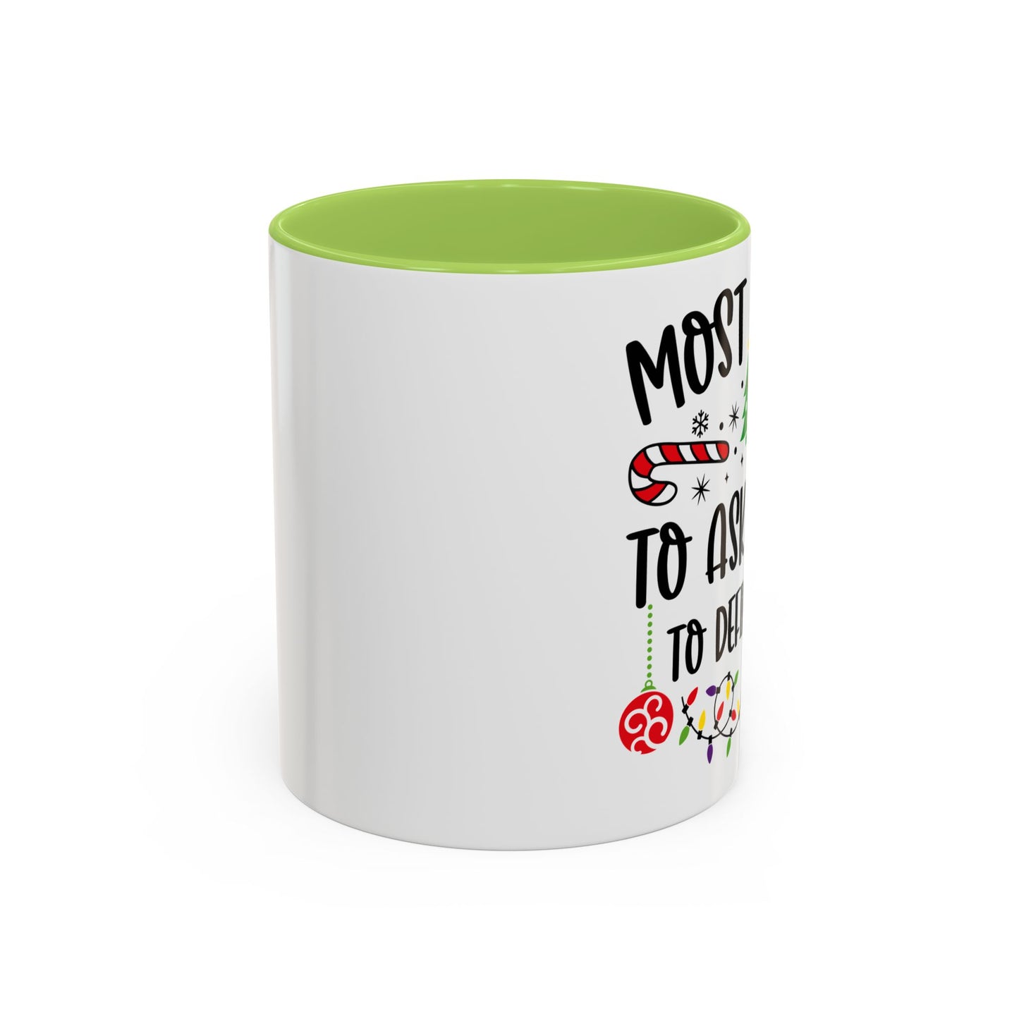 Christmas Coffee Mug, 11oz, "Define Good Santa"